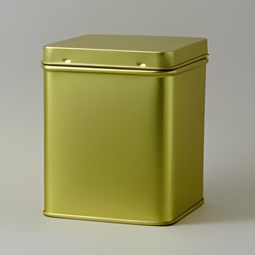 Dóza plechová 100g S "GOLD STAR" —