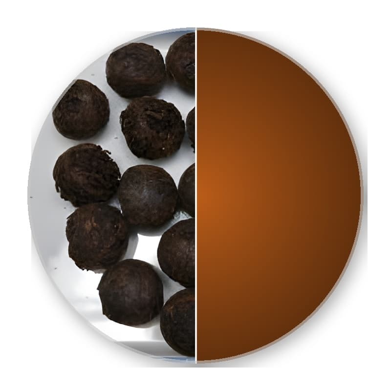 China Yunnan Menghai NAN NUO PU ERH DRAGON PEARL Imperial Grade (ripe) —