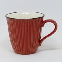 Japonský keramický hrnek 230 ml - červený - NOVINKA —